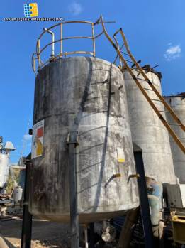 20,000 liter stainless steel storage reservoir tank