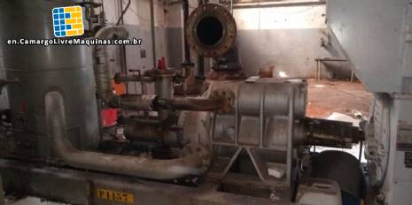 Screw compressor for chiller Sabroe
