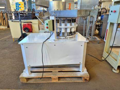 Rectangular peanut brittle press 60 units per minute