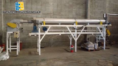 Line for extrusion of animal feed 120 kg / h Inbramaq
