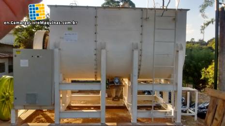 Ribbon mixer Blender stainless steel 8,000 liters