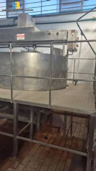 Tank for cheese production and coagulation 5.000 L