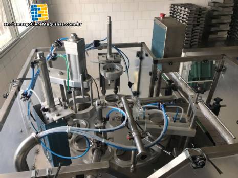 Incomaq pot capping dosing machine