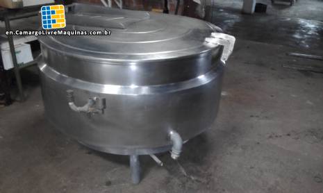 Pot 500 digestor liters in stainless steel