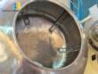 Tangerine stainless steel rake with 200 liters