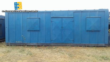 Compressor built into container