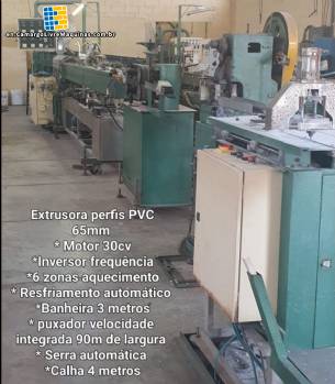 PVC profile extruder with 65 mm screw, Multi-Union