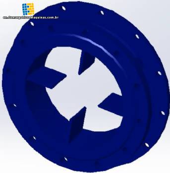Pressure cap for industrial centrifugal pump