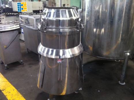 Stainless steel vibrating screen