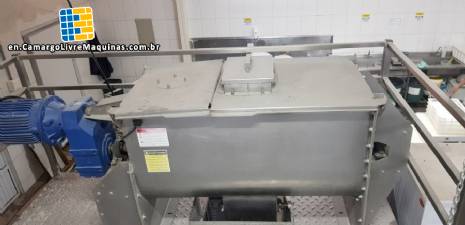 Line for the production of cheese bread