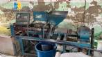 Line for recycling and manufacturing of recyclable plastic bags
