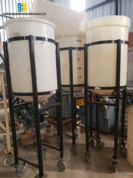 Polyethylene storage tanks