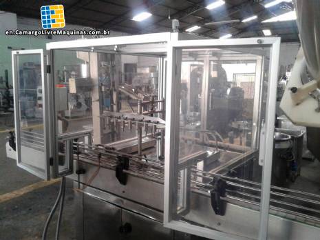 Filling machine with pistons 7