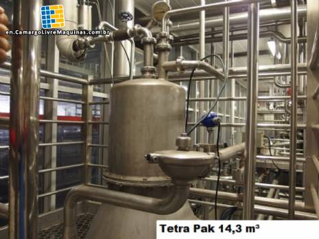Complete line for pasteurization Tetra Pak