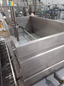 Insulated stainless steel tank for cheese and milk production, BB Inox dairy, 3500 liters.