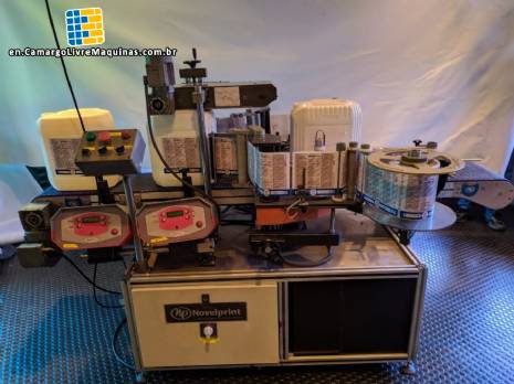 Automatic industrial labeling machine 20 L Noveltech