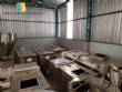 Stainless steel silo