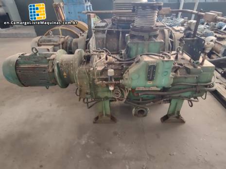 Large vacuum pump