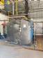 Gas-fired steam boiler with horizontal fire-tube burner Collins