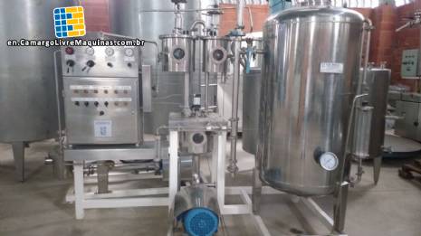 Mixer of carbon in liquids Unimix Zegla