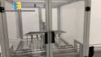 Linear filling machine with 7 filling nozzles