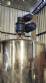 Hermetic reactor jacketed tank in 316 stainless 2.800 L