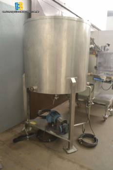 Oil heating tank 650 liters MCI