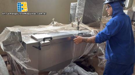 Automatic gizzard processor, 7,000 units per hour, Usinox, year 2020