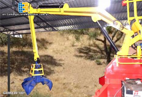 Mechanical claw turning 180� to 2 tons Metal�rgica Global