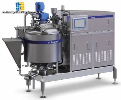 High shear homogenizing mixer for food Tetra Pak