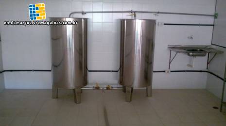 Tanks made of stainless steel