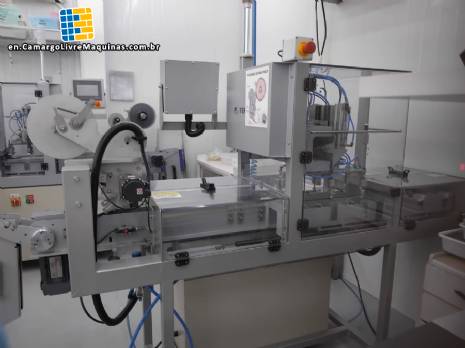 Tecmaes TM100 label applicator labeling machine