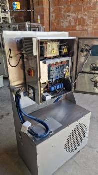 Automatic stainless steel induction lid sealer for GRC jars and bottles