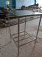 Stainless steel table 800 mm x 800 mm