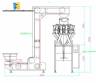 Automatic multi-head packaging machine
