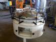 Feeding table for packaging machinery