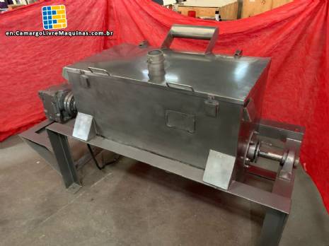 600 liter stainless steel paddle mixer