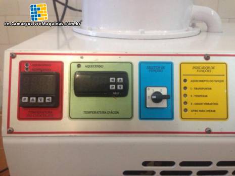 Tempering machine for chocolates Hebleimar