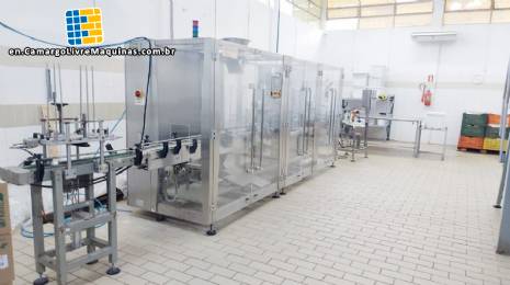 Masipack linear automatic sealer and capper