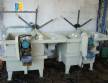 Factory line for the production of zipper sliders for clothing