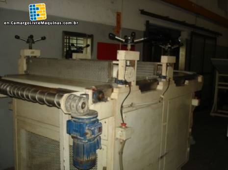 Manufacturing line of chips ' twisted ' type, nachos and doritos