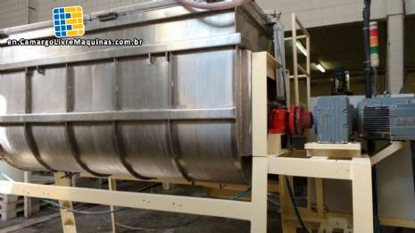 Stony industrial mixer for peanut butter cups with motor and reducer -  Camargo Industrial - Used Machines