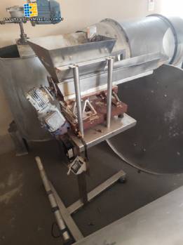 Extra-fine, wavy potato straw production line, batch capacity up to 1000 kg per hour.