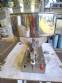 Countertop stainless steel filling machine for liquids and viscous liquids
