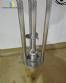 Stainless steel turbine agitator mixer, 25 HP