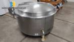COZIL gas self-generating stainless steel cauldron, 500 liters