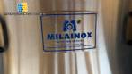 Automatic rotary dosing and sealing filling machine for cups, jars, and bottles, Milainox MB-1