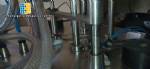 Linear filling machine with 6 pistons filling system