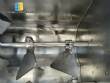 Internal stainless steel paddle mixer with 2 shafts