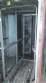 Marcepan electric rotary oven in stainless steel with double trolley.